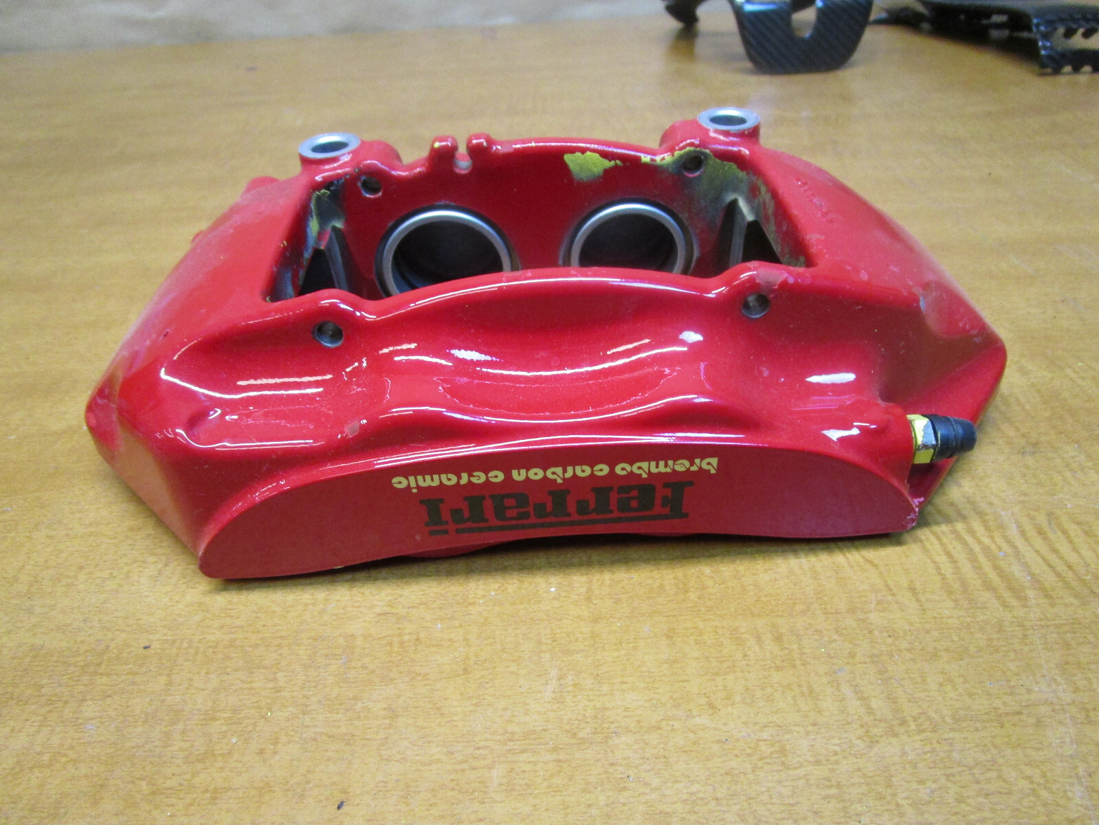 Ferrari 458 Italia, Spider - LH Rear Brake Caliper (Red) - P/N 261786