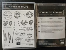 Stampin Up FLOWERING TULIPS Coordinating TULIPS DIES Retired