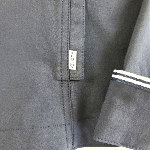 Tehama Size Large Zip Up Golf Jacket Navy Blue Boxy - Picture 5 of 8