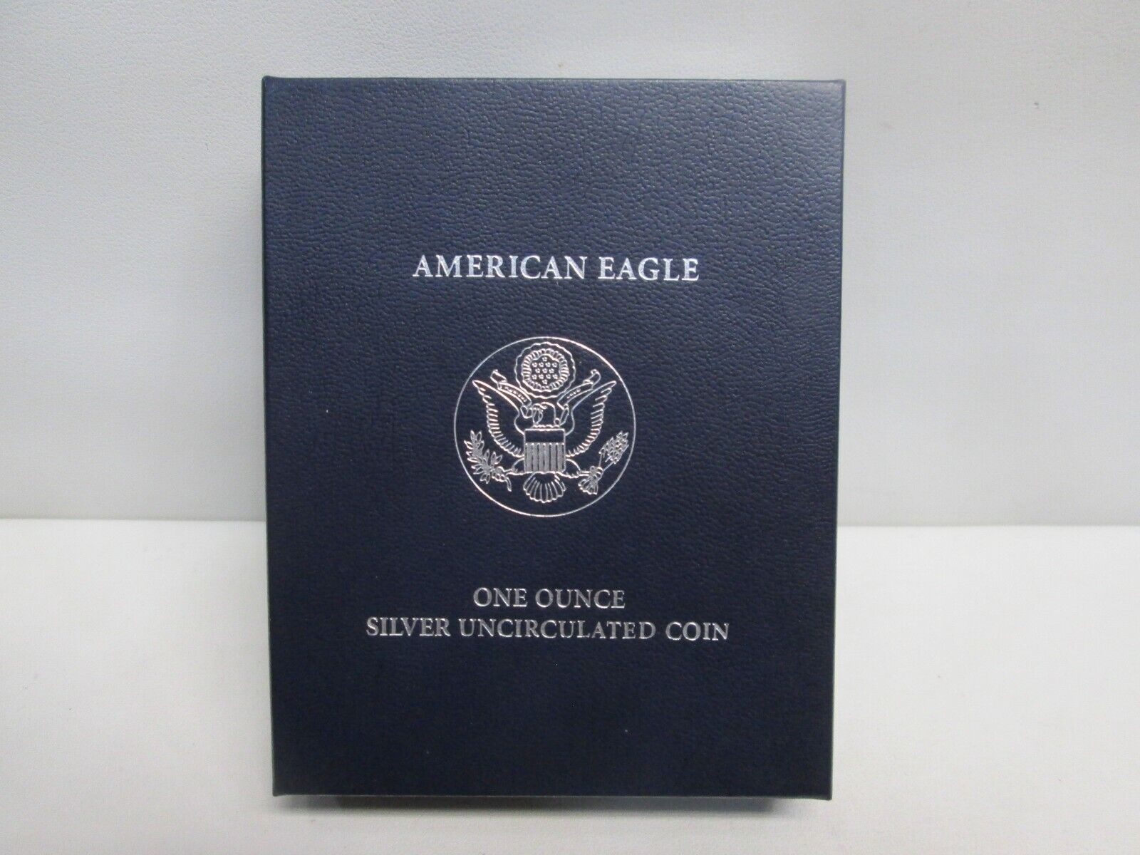 2007 W AMERICAN SILVER EAGLE BURNISHED UNCIRCULATED COIN WITH BOX & COA Nieuw binnen, grote waarde