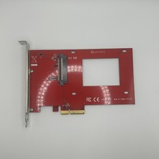 StarTech PEX4SFF8639 U.2 to PCIe 4.0 PCI-E X4 Adapter Card SATA 2.5" SSD