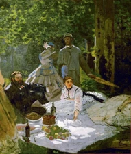 Claude Monet Signed Oil Painting on Canvas 20x28 in Impressionism ..