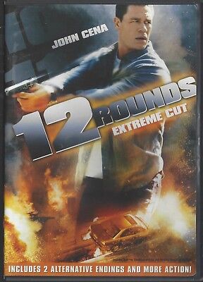 12 Rounds DVD PAL REGION 2 John Cena, Ashley Scott, Aidan Gillen, Steve  Harris