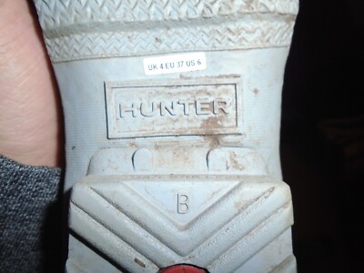 HUNTER 長靴 UK 4 / US 6 / EU 37 HUNTER Original Tall Rain Boots in Light Blue Women's size