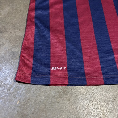 Nike Barcelona Qatar Airways Unicef Sleeveless Jersey Men's XS Dri-Fit Soccer - Picture 7 of 10