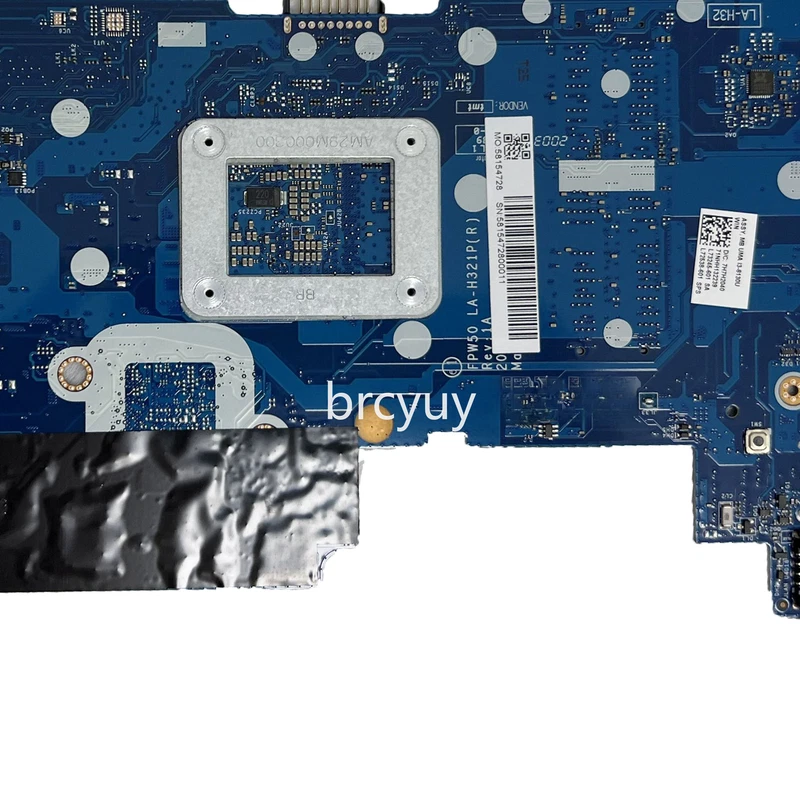 LA-H321P(R) For HP 15-DW 15S-DU 15-DW Motherboard With I3-8130U I5-8250U UMA 5