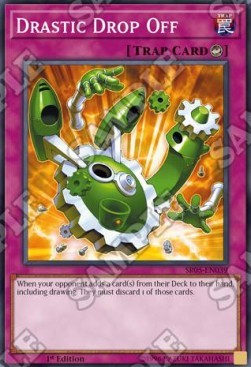 YuGiOh Drastic Drop Off SR05-EN039 Common Englisch Neu 1st