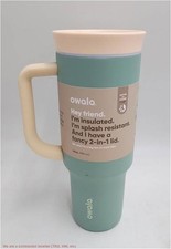 Owala 40oz Straw Stainless Steel Tumbler - Misty Meadows READ DESCRIPTION