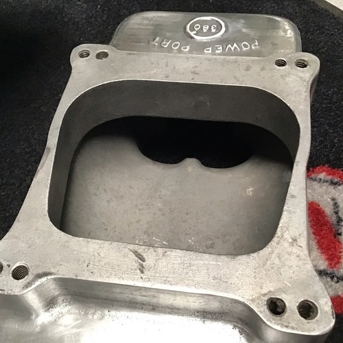 Oldsmobile 455 Offenhauser 360 Hi Rise Tunnel Ram Turbo -Thrust Power Port - Picture 9 of 12