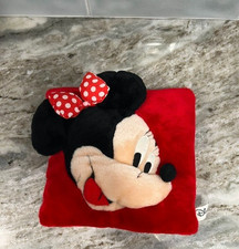 Disney Minnie Mouse Red Plush Pillow