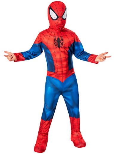 Rubies Marvel Spider-Man Fancy Dress Children's Costume 5-6 Years- New