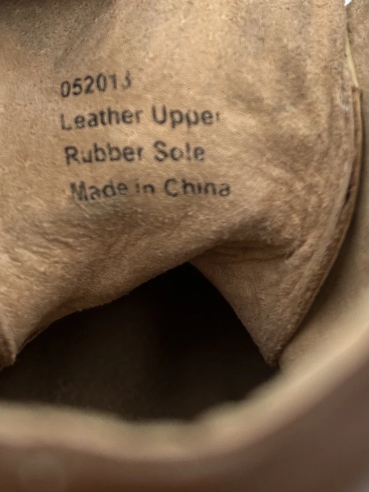 NIB LIVIE & LUCA Shoes Boots Gaffer Brown Toddler 5 6 - Image 2 of 4