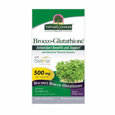 Brocco-Glutathione 60 Veg Caps 500 MG
