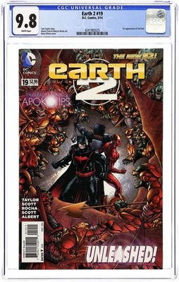 Earth 2 19A Kitson CGC 9.8 2014 4241982025 1st app