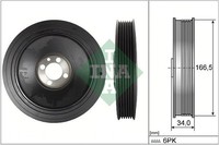 Schaeffler INA Riemenscheibe, Kurbelwelle 544 0150 10 FüR Alfa Romeo Jeep Opel