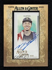 2020 Topps Allen & Ginter's Mini Non-Baseball Nyjah Huston #MA-NHO Auto 2g8
