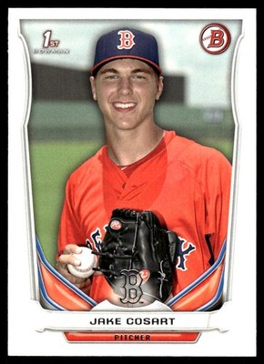 Jake Cosart 2014 Bowman Draft #DP101 Red Sox MLB READ FREE SHIPPING AutographDen