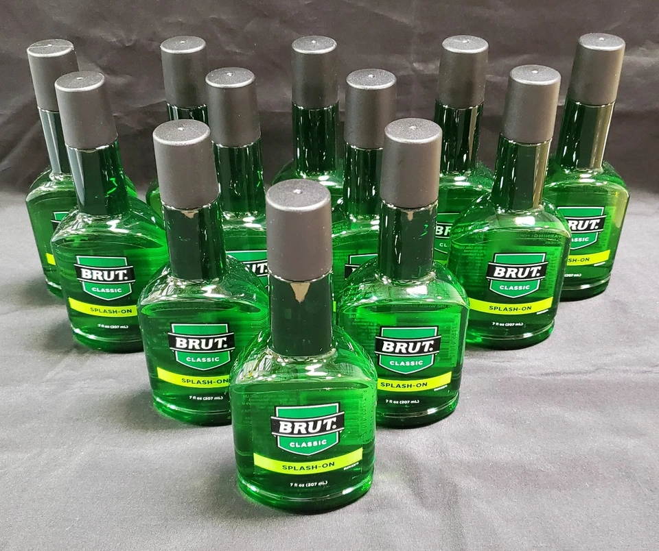 Paquete de 12 BRUT Splash-On Classic Scent de 7 oz Foto 2 de 3