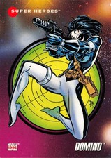 1992 Marvel Universe #19 Domino