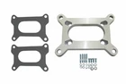 1/2" Carb Carburetor Adapter 2BBL Holley to 2 Barrel Rochester w/studs & gaskets