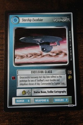 Star Trek CCG - The Motion Pictures - Starship Excelsio - 113R+