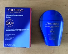 NEW SHISEIDO ULTIMATE SUN PROTECTOR LOTION SPF 60+ 1.6 fl oz / 50mL SUNSCREEN