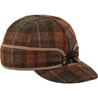 Stormy Kromer The Original Cap, Wool Blend Hat, Winter Warm Outdoor Cap for Men,