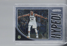 Giannis Antetokounmpo 2019-20 Panini Prizm Get Hyped! #3 NBA Bucks MT