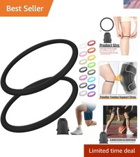 Patella Knee Band Basketball Knee Strap,2,Black,S