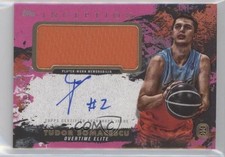2021 Inception OTE Overtime Elite Magenta 95/99 Tudor Somacescu Patch Auto 01l2