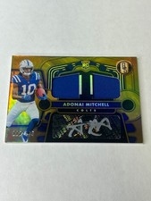 2024 Gold Standard Adonai Mitchell 112/149 Rookie Dual Patch Auto Colts E1
