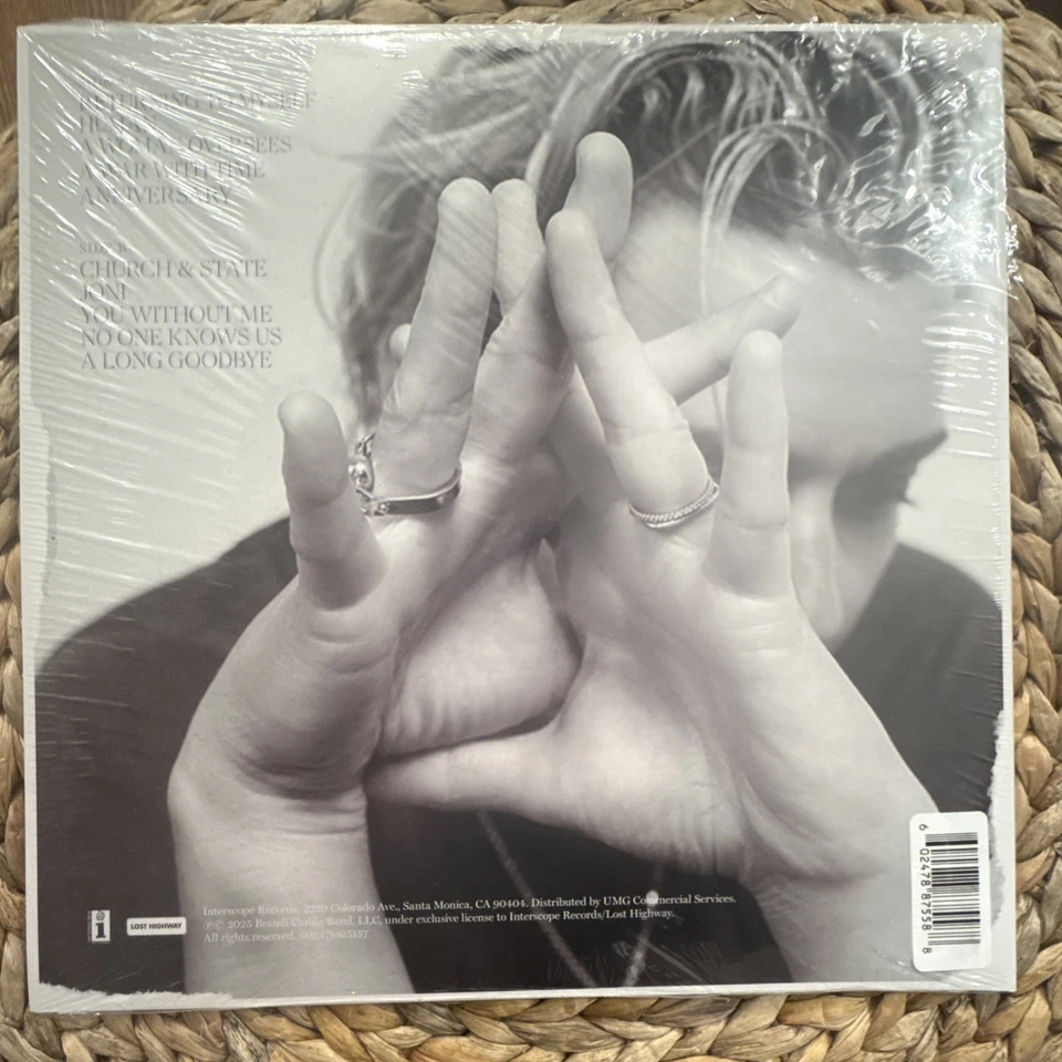 Brandi Carlile - Returning to Myself SIGNED Indie Baby Pink Vinyl LP IN HAND Foto 4 de 4