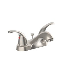 PROFLO PFWSC1247 1.2 GPM Centerset Bathroom Faucet - Nickel
