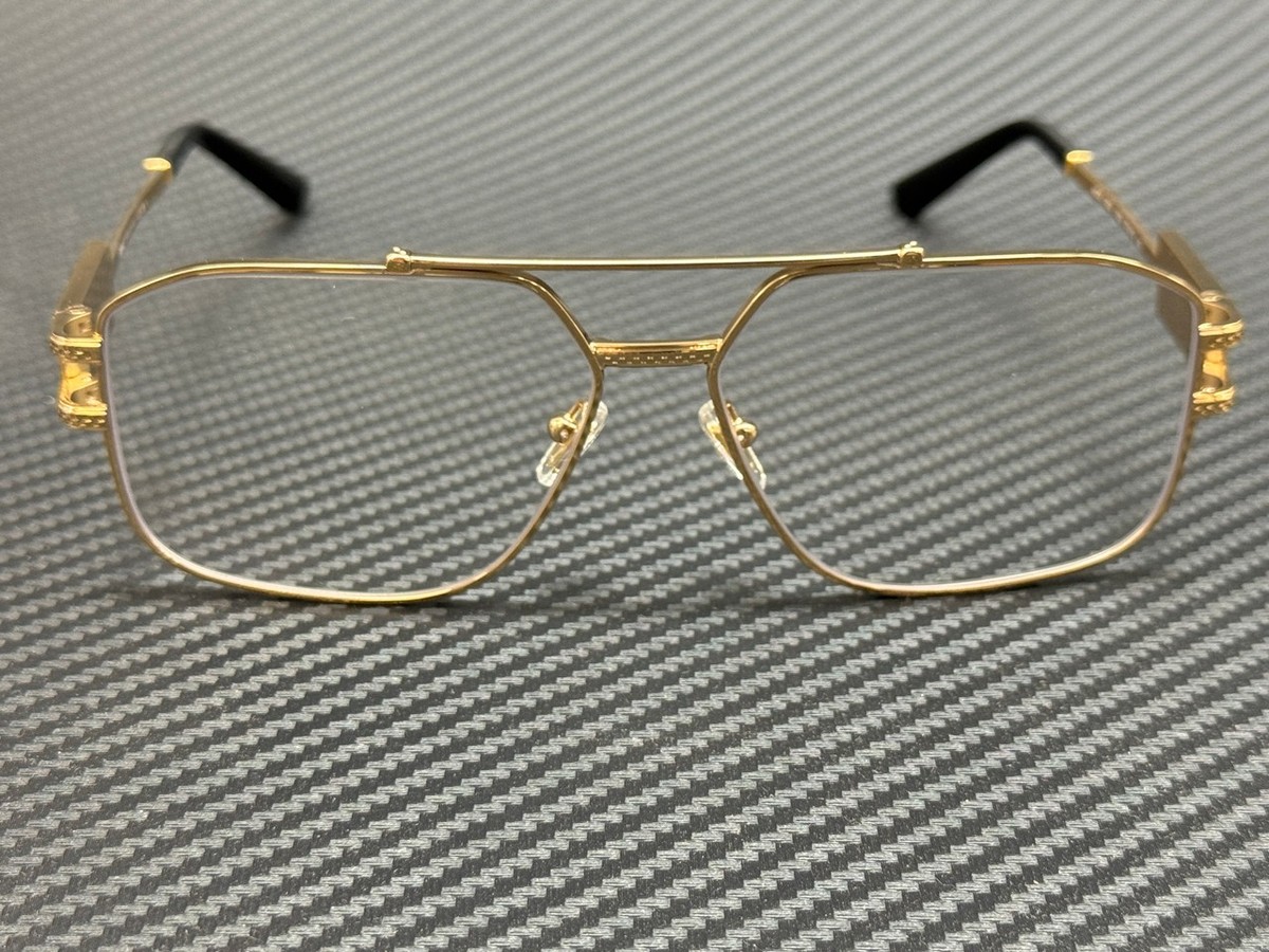 AUTHENTIC Versace MOD. VE1128-B 1002 GOLD 54/16/130 Eyeglasses Optical Frames VERSACE MOD 1128-B 1000 54 16 130 Lens Women main image 3