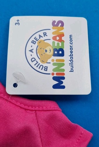Build A Bear Mini-T-Shirt für eine kleine kleine Bohne Bohnen Bär neu mit Etikett - Bild 5 von 8