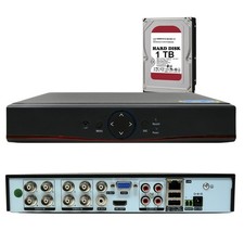 DVR 8 Canali CH P2P CLOUD Ibrido Analogico AHD UNIVERSALE 2 MPX HARD DISK 1 TERA
