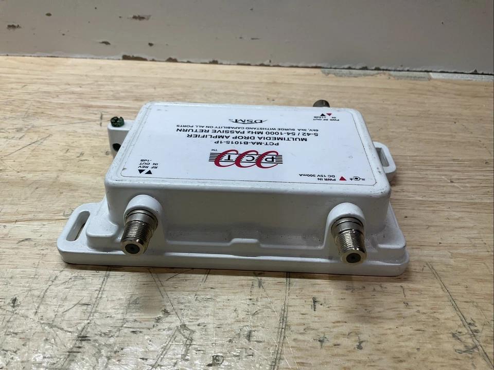 PCT Multimedia Drop Amplifier PCT-MA-B1015 -1P Passive Return - Image 2 of 2