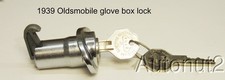 1939 Oldsmobile Glove Box Lock With 2 Gm Keys New Old Stock Original