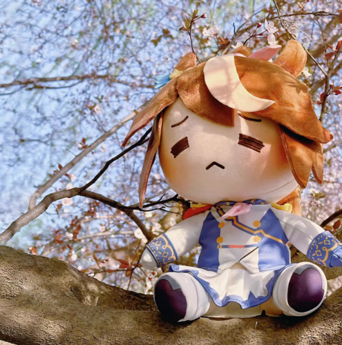 Anime Uma Musume: Pretty Derby Tokai Teio 30cm Plush Doll Collection Toy Gift