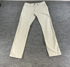 J.Crew Flex Slim Pants 31x32 Khaki Beige Stretch Chinos Men  s Slim Fit Casual Pr