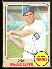1968 Topps #285 Dick McAuliffe VG-EX