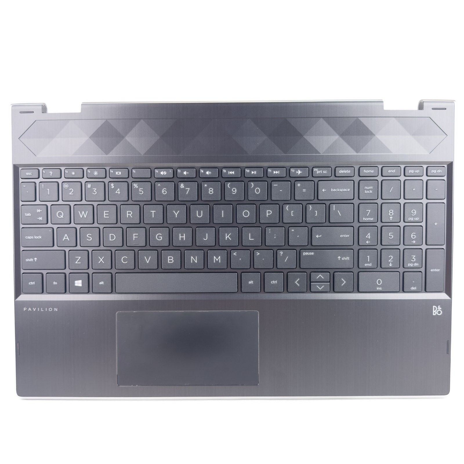 HP PAVILION X360 15T-CR 15-CR Upper Case Palm rest Cover Key