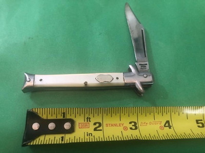 2.5'' SINGLE BLADE KNIFE - STAINLESS STEEL - 3.75'' CLOSED