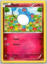 Marill 102/160 Common Primal Clash Pokemon Moderately Played