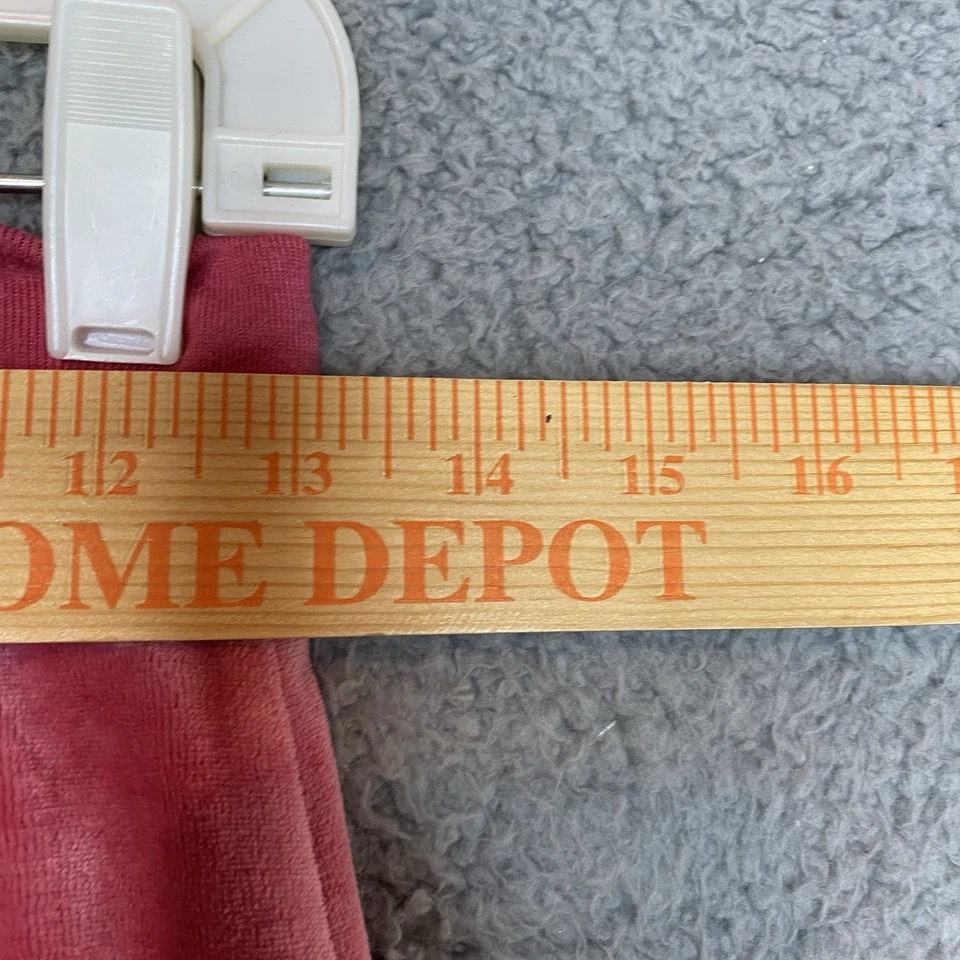 Pantalones pequeños de terciopelo rosa adornados con lentejuelas bordadas pavo real BCBG MaxAzria Y2K Foto 4 de 4