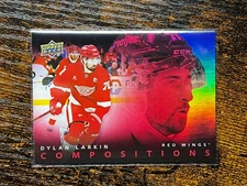 2025-26 Upper Deck Red Foil Compositions Dylan Larkin #CMP-29 - 179/199