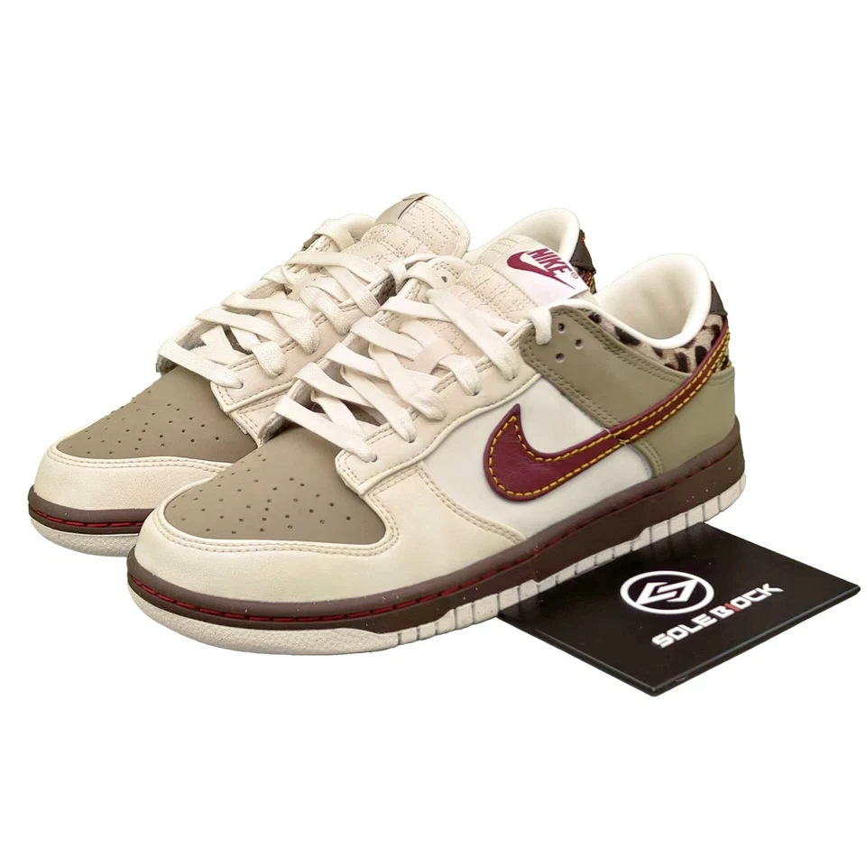 Nike Dunk Low Khaki Leopard IM6687-262 Women's Size