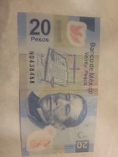 2017 20 Pesos Mexicanos Bonito Series Circulated Bill