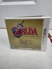 The Legend of Zelda: Ocarina of Time 3D (Nintendo 3DS, 2011) Manual, Tested