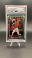 2020 Panini Donruss Optic - Shohei Ohtani #118 Choice Green Dragon Prizm /84